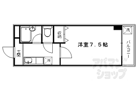 京都府京都市北区衣笠総門町（賃貸マンション1K・3階・22.00㎡） その2