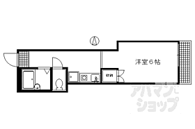 京都府京都市左京区聖護院山王町（賃貸アパート1K・2階・23.00㎡） その2