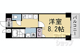 京都府京都市中京区壬生花井町（賃貸マンション1K・7階・28.69㎡） その2