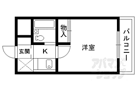 京都府京都市中京区西ノ京左馬寮町（賃貸マンション1K・4階・20.10㎡） その2