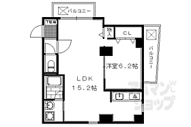 京都府京都市下京区河原町通松原上る2丁目富永町（賃貸マンション1LDK・3階・46.70㎡） その2