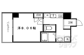 ａｍｉｓｔａｄ洛 602 ｜ 京都府京都市上京区千本通上長者町下る革堂前之町（賃貸マンション1K・6階・25.02㎡） その2