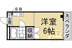 京福電気鉄道北野線 北野白梅町駅 徒歩15分 3階/-