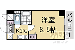 間取図画像 1K