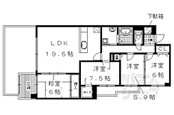 京都市営烏丸線 北大路駅 徒歩25分 2階/-