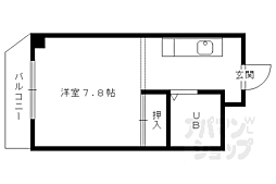 京都市営烏丸線 北山駅 徒歩6分 4階/-