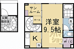 等持院東町アパート 2階/202