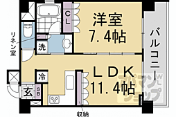 リーガル京都御所西V 3階