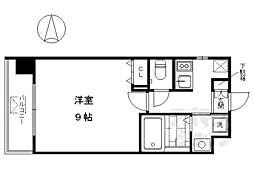 京都市営烏丸線 四条駅 徒歩7分 9階/-
