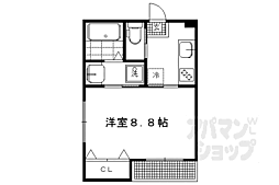 京OHBU3 1Kの間取図画像
