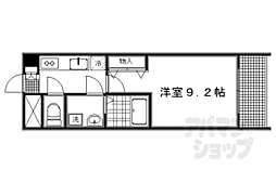 メゾン・イーグル 1Kの間取図画像