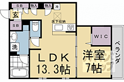 シャーメゾン御所一条 1階/101