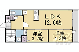 JR山陰本線 円町駅 徒歩3分 2階/-