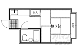 コーポマルス 1Kの間取図画像