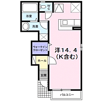 サニーコーポ泉II 104 ｜ 神奈川県小田原市飯泉696-3（賃貸アパート1R・1階・35.98㎡） その2