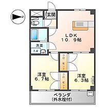 オーキッド・ヴィラ2  ｜ 神奈川県小田原市東町１丁目（賃貸マンション2LDK・2階・49.50㎡） その2