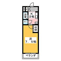 サン駒止マンション  ｜ 愛知県名古屋市北区駒止町１丁目（賃貸マンション1K・2階・24.80㎡） その2