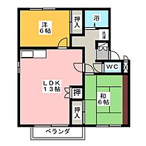 ピュアハーツ97  ｜ 愛知県名古屋市北区楠味鋺３丁目（賃貸アパート2LDK・2階・58.38㎡） その2