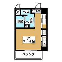 クレド黒川  ｜ 愛知県名古屋市北区黒川本通１丁目（賃貸マンション1R・6階・24.75㎡） その2