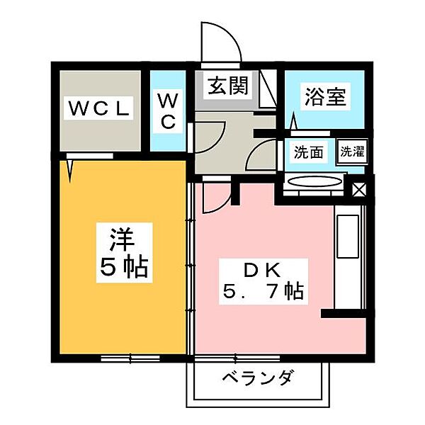 ルミエール ｜愛知県名古屋市北区西志賀町４丁目(賃貸アパート1DK・2階・30.06㎡)の写真 その2