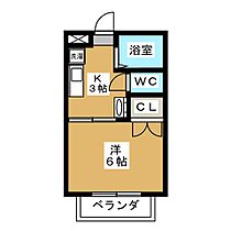 サマックスフリーダム  ｜ 愛知県名古屋市北区神明町（賃貸アパート1K・2階・21.53㎡） その2