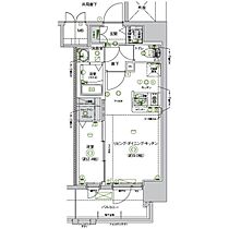 CREST TAPP志賀本通 501 ｜ 愛知県名古屋市北区若葉通１丁目14（賃貸マンション1LDK・5階・29.60㎡） その2