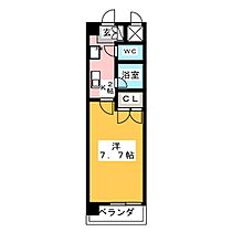 ペールＴＯＫＵＺＯ  ｜ 愛知県名古屋市北区敷島町（賃貸マンション1K・4階・24.00㎡） その2