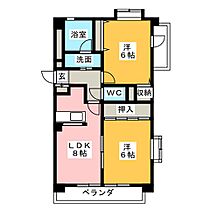 グランドメゾン黒川  ｜ 愛知県名古屋市北区田幡２丁目（賃貸マンション2LDK・3階・51.30㎡） その2