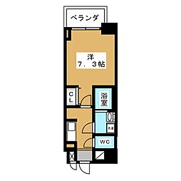 S-RESIDENCE志賀本通North 1Kの間取図画像