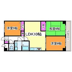 間取図画像 3LDK