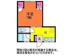 コーポロビニエ 1階