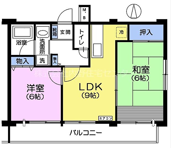 プレミール 101｜東京都練馬区東大泉４丁目(賃貸マンション2DK・1階・50.40㎡)の写真 その2