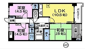 エスポワール善福寺 505 ｜ 東京都杉並区善福寺１丁目115（賃貸マンション3LDK・5階・65.22㎡） その2