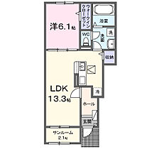 メゾン　ド　リー　II 102 ｜ 和歌山県和歌山市小倉595-1（賃貸アパート1LDK・1階・50.05㎡） その2