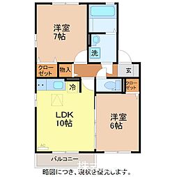 ブロケードリバー A 1階/101