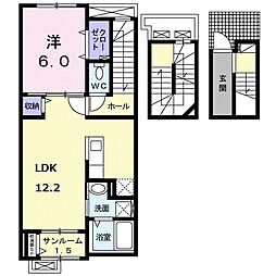 ベルセレーネ成和 3階
