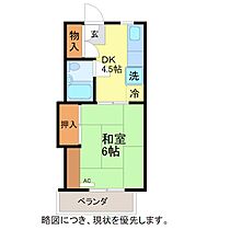 メゾン東山 202 ｜ 福井県福井市文京５丁目13-19（賃貸マンション1DK・2階・23.12㎡） その2