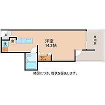 デニッシュ文京 107 ｜ 福井県福井市文京５丁目13-21（賃貸マンション1R・1階・29.07㎡） その2