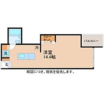 デニッシュ文京 106 ｜ 福井県福井市文京５丁目13-21（賃貸マンション1R・1階・29.07㎡） その2