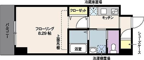 カーム  リビエール 903｜埼玉県戸田市本町４丁目(賃貸マンション1K・5階・28.00㎡)の写真 その2