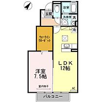 ミーティアS  ｜ 山口県下関市伊倉本町（賃貸アパート1LDK・1階・47.51㎡） その2