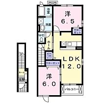 グレイスII－U 205 ｜ 山口県下関市王司上町５丁目（賃貸アパート2LDK・2階・58.86㎡） その2