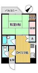 間取図画像 1DK