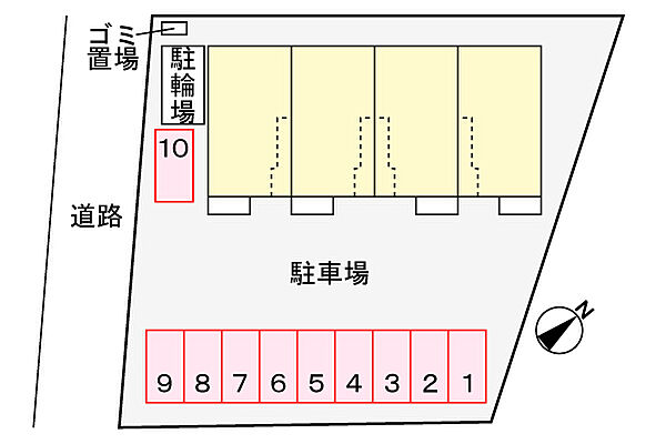 セレスタ 201｜千葉県野田市堤台(賃貸アパート2LDK・2階・59.55㎡)の写真 その16