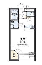 レオパレスK&Mサンロード 202 ｜ 茨城県つくば市上横場2340-1（賃貸アパート1K・2階・31.05㎡） その2