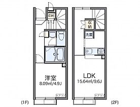 レオネクスト善 103 ｜ 千葉県野田市尾崎281-1（賃貸アパート1LDK・1階・40.26㎡） その2