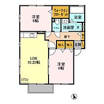 ドミール・シャルマンABC B201 ｜ 茨城県つくば市東光台4丁目11-6（賃貸アパート2LDK・2階・55.44㎡） その2