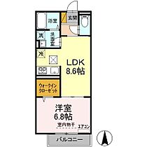 Maison Suzuki 102 ｜ 茨城県つくばみらい市絹の台6丁目1-1（賃貸アパート1LDK・1階・37.51㎡） その2