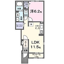 レジデンスｎｏａ 104 ｜ 千葉県野田市七光台111-2（賃貸アパート1LDK・1階・43.61㎡） その2