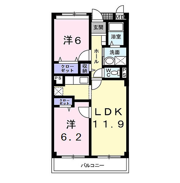 画像2:間取図